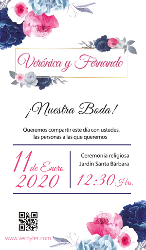 Invitación a Nuestra Boda